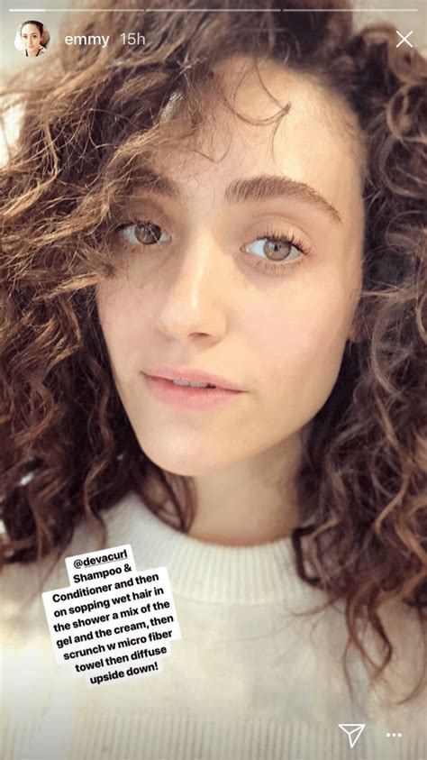 emmy rossum natural hair